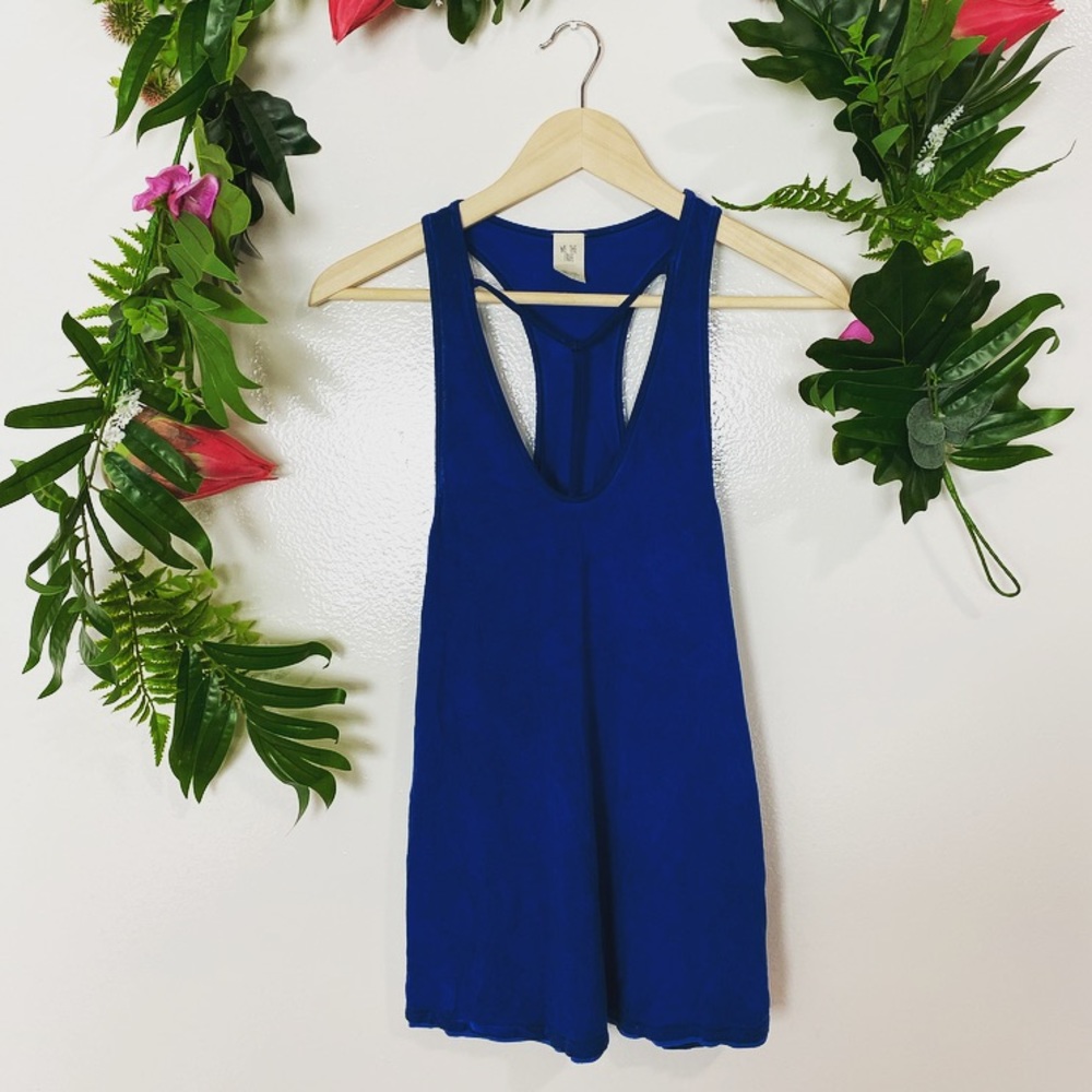 free people NWT blue tank ✨size XS - Picture 1 of 5